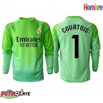 Camiseta Real Madrid Thibaut Courtois #1 Portero Visitante Equipación 2025-26 manga larga